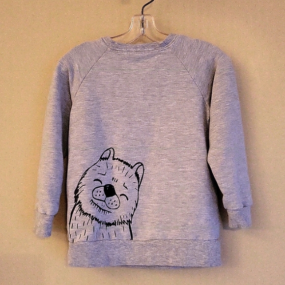Light grey Husky crew neck sweatshirt - Picture 2 of 6